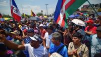 Colombia’s far-right president faces first round of major protests