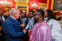 Milton Keynes councillor meets the King after Commonwealth honour