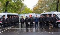 PHOTO // Moldova's General Inspectorate of Carabineers equipped with new vehicles purchased through EU-co-financed projects
