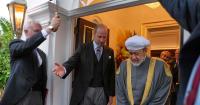 Unusual case of Oman's Sultan Haitham beginning UK state visit from his front door
