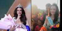 Winner of ‘Miss Wellness World 2026’, Sanvi, welcomed in hometown