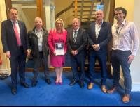 Railway campaigners take case to Government buildings
