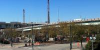 Worker dies after crane falls at bridge construction site