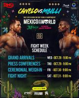 LATEST: Turki Alalshikh Posts Fight Week Schedule for Canelo vs Mbilli as Saudi Arabia Postpones Its Flagship Investment Summit