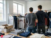 Meet Karthik Shanadi and Luke McGurrin, who started an apparel business with just $500; by 2024, their merchandise business was generating an estimated $10 million a year