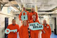 Businesses prove they’ll go to great lengths for Severn Hospice in Prison Break challenge