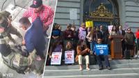 ‘We want ICE out': Advocates rally after immigration agents detain man in San Francisco