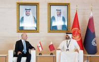 INTERIOR MINISTER MEETS LEBANESE COUNTERPART, UZBEK NATIONAL GUARD COMMANDER