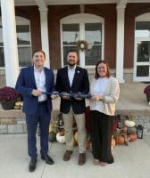 Meade honored for support of schools, economic development