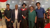 Kenyan ambassador to US David Kerich celebrates son’s graduation in Dubai: "Proud of you"