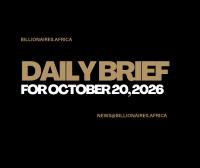 African Wealth Briefing — Tues., Oct. 20, 2026