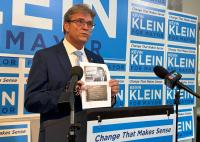 Klein calls union’s attack ads ‘dirty politics,’ urges Gillingham to reject support