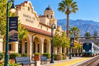 San Bernardino's Historic Santa Fe Depot Remains a Gateway to the City's Transportation Heritage