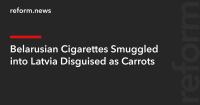 Belarusian Cigarettes Smuggled into Latvia Disguised as Carrots