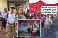 US radicals who traveled to France to join cop-bashing protests reveal plans to ‘raise hell’ on our shores