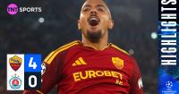 Highlights: Roma run riot against Slovan Bratislava