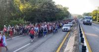 Another Massive Migrant Caravan Marches Through Mexico Toward US Border – Migrants Say They Hope Democrats Win Midterm Elections (VIDEO)