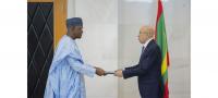 Mauritanian President Receives Credentials of Sierra Leone Ambassador