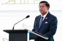 Japan envoy Sasakawa meets Myanmar’s Min Aung Hlaing, state media says