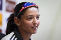 Harmanpreet Kaur breaks down after a statement knock against Zimbabwe