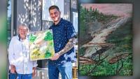 Battle Ground senior finds painting inspiration in Clark County wildlife and mountains
