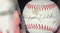 Cherished baseball signed by Bob Uecker survives Mississippi fire