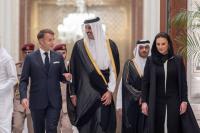 France's Macron says secured gas from Qatar during Gulf trip