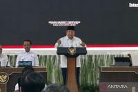 Prabowo cites food self-sufficiency as key government achievement