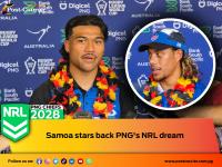 Samoa stars back PNG’s NRL dream: To’o and Luai embrace historic arrival for World Cup showdown