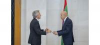 Republic President Receives Credentials from the Ambassador of the Republic of Portugal