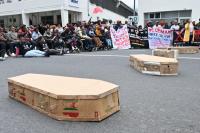 Unions and civil society call for pro-poor budget outside Parliament