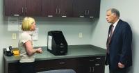 Boozman visits Saline County Detention Center to observe Rapid DNA technology