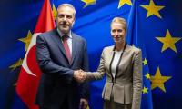 Kallas challenges Turkish-Libyan maritime deal during talks with Fidan