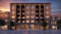 52-Unit Apartment Building Could Replace Retail Strip Near Diversey Brown Line Station