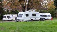 Travellers back at Birmingham park next to major shopping centre after barriers promised