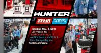 Hunter to Showcase New Technology at SEMA and AAPEX