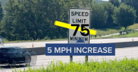 Parts of Interstates 29, 35, 49 moving to 75 mph speed limit in Missouri