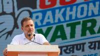 ‘Who’s U.S. blackmailing?’ asks Rahul Gandhi over timing of Epstein-Puri photo release