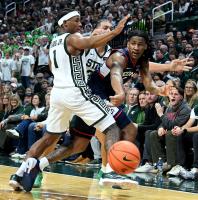 Michigan State basketball falls in exhibition to UConn