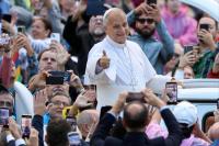 Pope Leo returns to St. Peter’s Square, hold first audience since cancer surgery