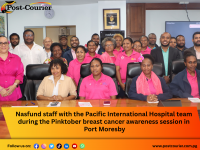 Nasfund marks Pinktober with breast cancer awareness sessions led by PIH