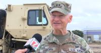 Iowa National Guard's Maj. Gen. Stephen Osborn announces his retirement