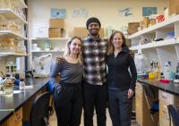 A discovery two centuries in the making: Smith College lab finds tiny organism living inside amoeba shells, a scientific first