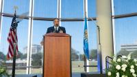 Tinker AFB Commander speaks at Oklahoma Department of Aerospace and Aeronautics event