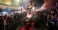 Students march into Belgrade while populist Vucic holds rally in Serbia's south ahead of vote