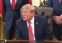 WH Uses Anonymous X Account To Spew Sick Slur After Trump's Oval Office Tantrum