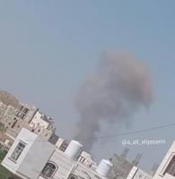 Houthis say ballistic missile hit Saudi operations room at Aden’s Badr Camp, as drones target Mukalla airport