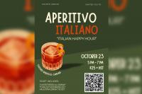 Caruso invites you to Italian Happy Hour ‘Aperitivo Italiano’ Oct. 23
