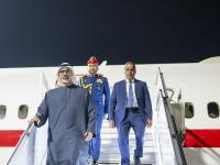 Sheikh Khalid arrives in Athens on official visit