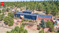 Colorado couple spent nearly three years building an earth home from 1,500 recycled tyres and mud; the four-bedroom property is now listed for $1.3 million